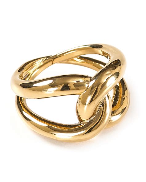 michael kors love knot ring gold|Michael Kors Rings for Women .